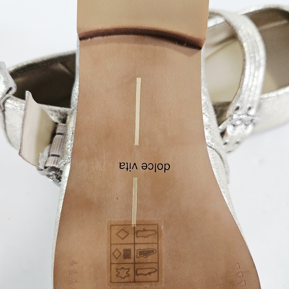 NWOB Anthropologie Dolce Vita Arora Buckled Mary Jane Square Toe Ballet Flats 12 - Picture 14 of 14